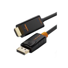 Καλώδιο CABLETIME Displayport σε HDMI AV585, 1080p, 1m, μαύρο