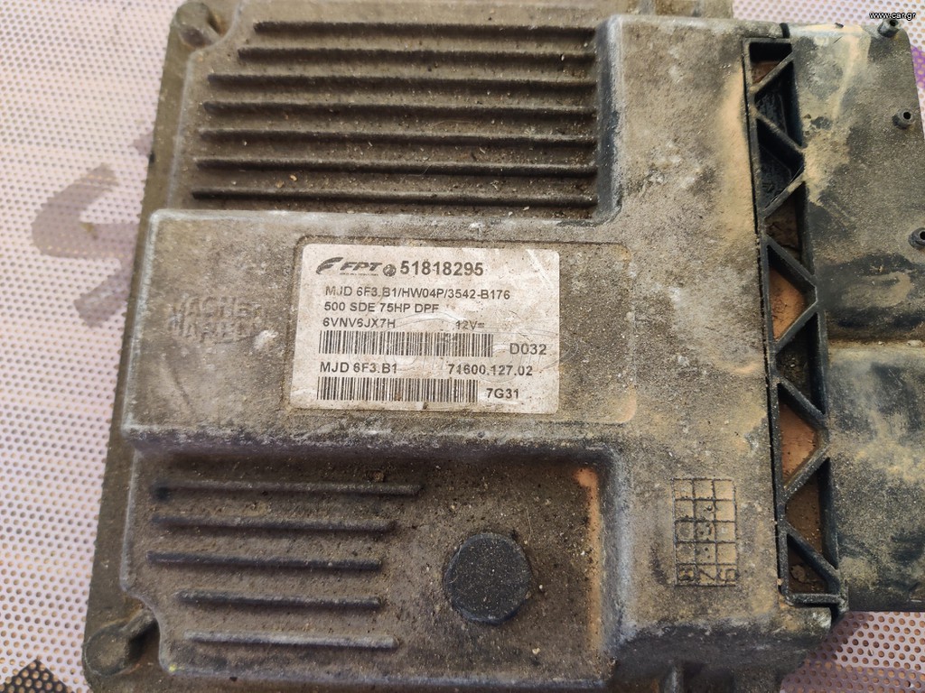 Εγκέφαλος Κινητήρα FPT 51818295 FIAT (500) - ALFA ROMEO MJD-6F3.B1/HW04P/3542