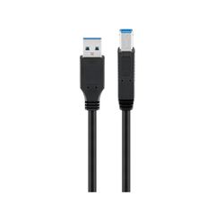 GOOBAY καλώδιο USB 3.0 SuperSpeed σε USB Type B 96119, 5m, μαύρο