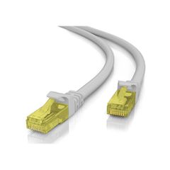 POWERTECH καλώδιο δικτύου CAB-N208, Cat 5e U/UTP, CCA 26AWG, 0.5m, γκρι