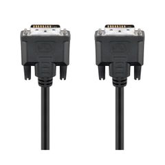 Καλώδιο GOOBAY DVI-D 24+1 93573, 30AWG, Full HD, 1.8m, μαύρο