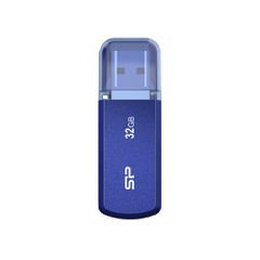 SILICON POWER USB Flash Drive Helios 202, 32GB, USB 3.2, μπλε