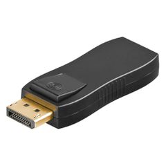 Αντάπτορας GOOBAY DisplayPort σε HDMI 51719, gold-plated, μαύρος