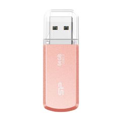 SILICON POWER USB Flash Drive Helios 202, 64GB, USB 3.2, ροζ χρυσό
