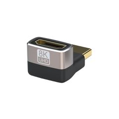 Αντάπτορας POWERTECH HDMI 2.1 CAB-H159, 8K/60Hz, γωνιακός, μαύρος