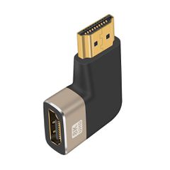 Αντάπτορας POWERTECH HDMI 2.1 CAB-H160, 8K/60Hz, γωνιακός, μαύρος