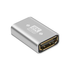 Αντάπτορας POWERTECH HDMI 2.1 CAB-H161, θηλυκό, 8K/60Hz, γκρι