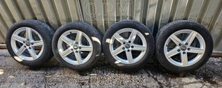 ΣΕΤ / ΤΕΤΡΑΔΑ ΖΑΝΤΕΣ ΑΛΟΥΜΙΝΙΟΥ 5x112 16" ΜΕ ΛΑΣΤΙΧΑ 205/55/16 | AUDI A3 / S3 - VW GOLF - SKODA OCTAVIA - SEAT LEON | 8V0601025CR | ΓΝΗΣΙΕΣ OEM ΜΕΤΑΧΕΙΡΙΣΜΕΝΕΣ