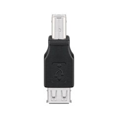 GOOBAY αντάπτορας USB σε USB Type B 50291, θηλυκό σε αρσενικό, μαύρος