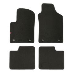 Lampa - Πατάκια μοκέτα μαύρα για Fiat 500 3d 07/07>11/24 για προστασία του εσωτερικού από βρωμιά νερό και φθορές, με αντιολισθητικό σχεδιασμό και σταθερή εφαρμογή για ασφαλή συγκράτηση στο δάπεδο του