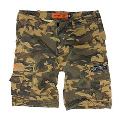 West Coast Choppers Βερμούδα Cargo παραλλαγής | WCC CFL cargo shorts vintage camo - 3XL