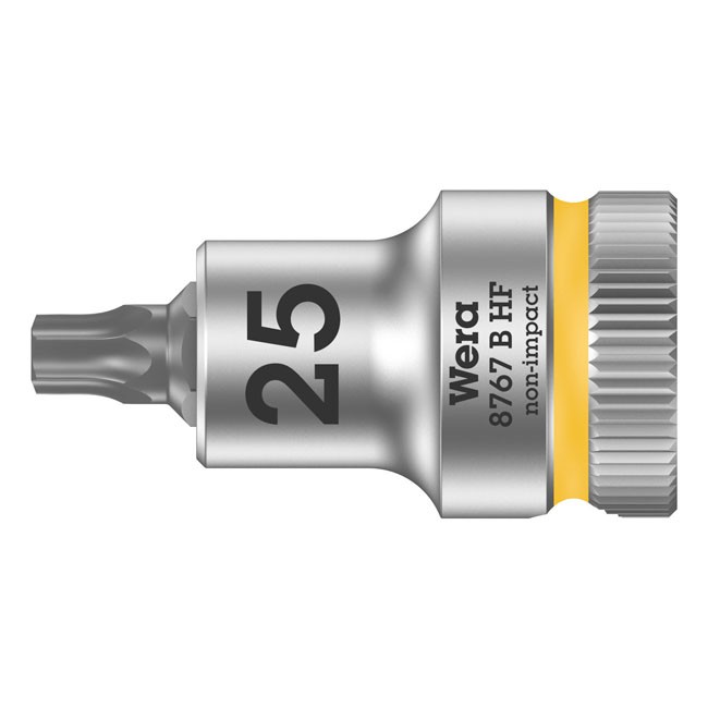 Wera Zyklop 3/8" Torxr socket bit TX25 with holding function