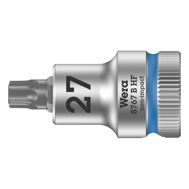 Wera Zyklop 3/8" Torxr socket bit TX27 with holding function
