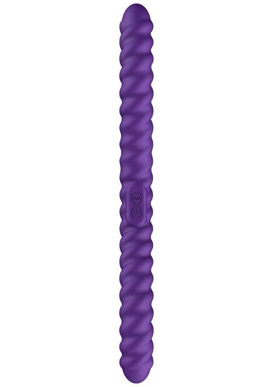 She.E.O Dual-Sided Flexible Vibrator Purple