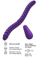 She.E.O Dual-Sided Flexible Vibrator Purple-thumb-2