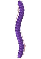 She.E.O Dual-Sided Flexible Vibrator Purple-thumb-5