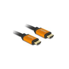 DELOCK καλώδιο HDMI 85729, 8K/60Hz, 48 Gbps, eARC, HDR, 2m, μαύρο