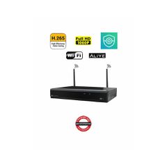 Wireless NVR H.265 8ch ART-WL-N4508 με ανάλυση 2MP και ενσωματωμένο WiFi