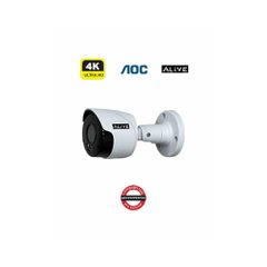 Κάμερα εξωτερικού χώρου μεταλλική TVI ART-AB800-AOC 4 τεχνολογίες με ανάλυση εικόνας 8MP κάλυψη IR 20m IP66
