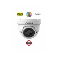 Κάμερα Dome μεταλλική anti vandal 2MP varifocal 2.8-12mm 4in1 IR 30m IP66 λευκό