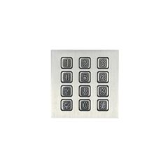 Module κωδικού και κλήσης 821/MK με φωτιζόμενα πλήκτρα και δυνατότητα έως 40 κωδικών χρηστών