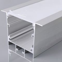 Προφίλ χωνευτό εξωτερικό 2000x34.6x35.8mm plus με γωνία δέσμης: 45° IP44