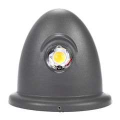 Μοντέρνο επιτοίχιο φωτιστικό LED kelvo® THIRD 10W 1400lm θερμό λευκό 2700K IP65 γκρι ανθρακί ματ 15.1x9.3x14.5cm