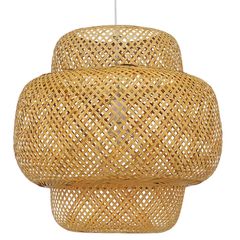 Boho κρεμαστό φωτιστικό MALDIVES μονόφωτο καφέ ξύλινο Bamboo Φ56 1 x E27 AC 220-240V