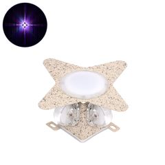 Μοντέρνα απλίκα LED τοίχου kelvo® WALLLIGHT-CINA 10W 1000lm πολύχρωμο RGB 10° AC 220-240V IP65 μπεζ 18.5x18.5x8.5cm