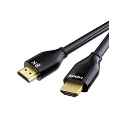 Καλώδιο CABLETIME HDMI 2.1 CT-HM8K με Ethernet, 8K/60Hz, 48 Gbps, 1m, μαύρο