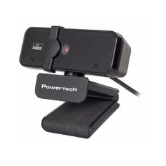 POWERTECH web camera PT-1291, 5MP, 2K Quad HD, αυτόματη εστίαση, 1.5m, μαύρη
