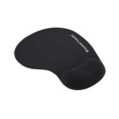 POWERTECH mouse pad PT-1293 με στήριγμα καρπού, 23x19x1.8cm, μαύρο