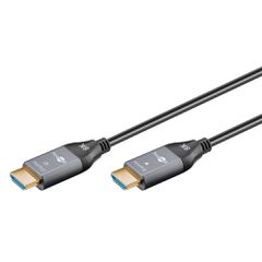Καλώδιο GOOBAY HDMI 2.1 65558 με Ethernet, 8K/60Hz, 48 Gbps, 10m, μαύρο