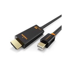 Καλώδιο CABLETIME mini DisplayPort σε HDMI CT-AV588-03G4K, 4K/30Hz, 1.8m, μαύρο