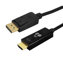 Καλώδιο POWERTECH DisplayPort σε HDMI CAB-H189, 4K/60Hz, 21.6 Gbps, 3m, μαύρο