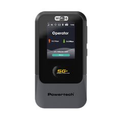 POWERTECH 5G mobile router PT-1512, WiFi 6, AX900 dual band, 4000mAh