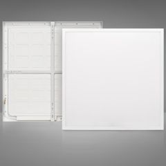 Φωτιστικό χωνευτό Backlit UGR19 60x60 40W θερμό φως 3000k 220-240V plus λευκό