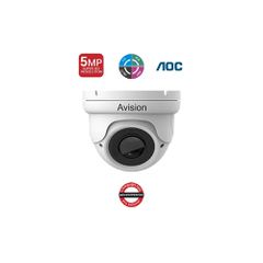AOC μεταλλική κάμερα Dome anti vandal 5MP ART-D5VW με 4 τεχνολογίες TVI/AHD/CVI/CVBS