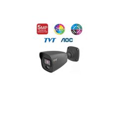 Dual Light AOC μεταλλική κάμερα εξωτερικού χώρου 5MP με IR & LED λευκού φωτός
