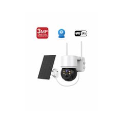 WIFI PAN TILT IP Κάμερα εξωτερικού χώρου H.265 με ηλιακό πάνελ 3MP