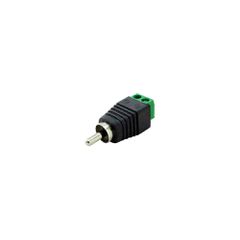 Βύσμα RCA αρσενικό με κλέμα RCA-031 σε συσκευασία 10 τεμαχίων