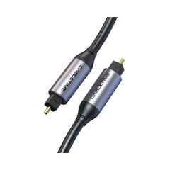 Καλώδιο ήχου Toslink CABLETIME CT-AV380-P04GN, gold plated, 5mm, 3m, μαύρο