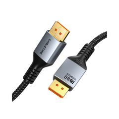 Καλώδιο CABLETIME DisplayPort 2.1 CT-DP16K, VESA Certified, 16K/60Hz, 80 Gbps, 2m, μαύρο