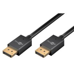 Καλώδιο Goobay DisplayPort 77443, 8K/120Hz, 40 Gbps, 2m, μαύρο