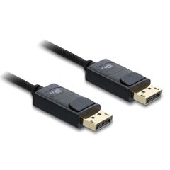 Καλώδιο DELOCK DisplayPort 2.1 81672, 16K/60Hz, 80 Gbps, 2m, μαύρο