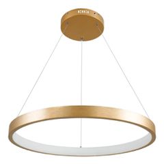 Κρεμαστό φωτιστικό οροφής LED kelvo® NEMESIS 45W 4500lm 180° AC 220-240V IP20 ρυθμιζόμενο λευκό CCT με χειριστήριο από 2700K έως 6000K ντιμαριζόμενο χρυσό πλατίνα 60x60x4cm KLV-101-0210