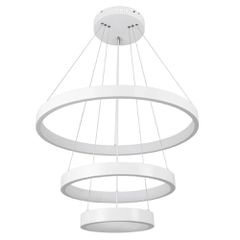 Κρεμαστό φωτιστικό οροφής LED kelvo® NEMESIS 100W 10000lm 180° AC 220-240V IP20 ρυθμιζόμενο λευκό CCT με χειριστήριο από 2700K έως 6000K ντιμμαριζόμενο λευκό ματ 60x60x60cm KLV-101-0218