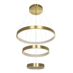 Κρεμαστό φωτιστικό οροφής LED kelvo® NEMESIS 100W 10000lm 180° AC 220-240V IP20 ρυθμιζόμενο λευκό CCT με χειριστήριο από 2700K έως 6000K ντιμμαριζόμενο χρυσό πλατίνα 60x60x60cm