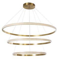 Κρεμαστό φωτιστικό οροφής LED kelvo® DIAMOND 150W 15000lm 180° AC 220-240V IP20 ρυθμιζόμενο λευκό CCT με χειριστήριο από 2700K έως 6000K ντιμμαριζόμενο χρυσό πλατίνα 100x100x100cm