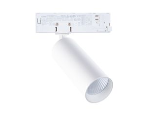LED σποτ ράγας 4 γραμμών 10W 230V θερμό λευκό 3000K 36° λευκό Φ54x153mm
